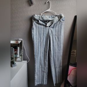 Pacsun Mom belt denim pants